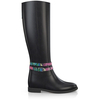 Stiefel mit verstecktem Absatz 13718