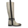 Stiefel mit verstecktem Absatz 13721