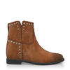 Stiefelette mit Verstecktem Absatz 10622