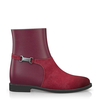 Stiefelette mit Verstecktem Absatz 11498