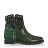 Stiefelette mit Verstecktem Absatz 11723