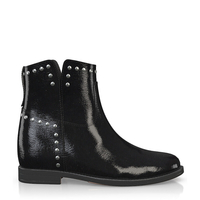 Stiefelette mit Verstecktem Absatz 11783