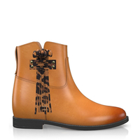Stiefelette mit Verstecktem Absatz 16247