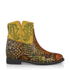 Stiefelette mit Verstecktem Absatz 16259