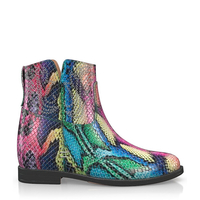 Stiefelette mit Verstecktem Absatz 16265