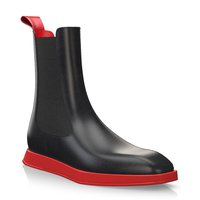 Stiefeletten mit bunter Sohle 13019