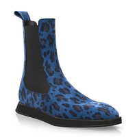 Stiefeletten mit bunter Sohle 13040