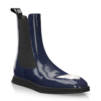 Stiefeletten mit bunter Sohle 14087