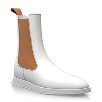 Stiefeletten mit bunter Sohle 14090