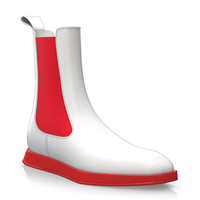 Stiefeletten mit bunter Sohle 14129