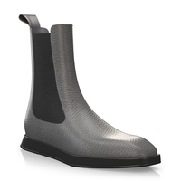 Stiefeletten mit bunter Sohle 14132