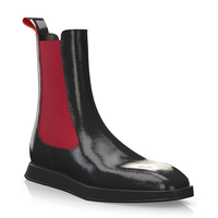 Stiefeletten mit bunter Sohle 14135