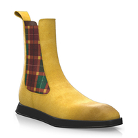 Stiefeletten mit bunter Sohle 14150