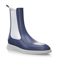 Stiefeletten mit bunter Sohle 14171