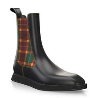Stiefeletten mit bunter Sohle 14183