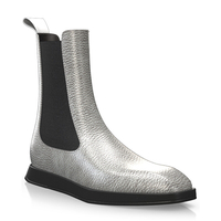 Stiefeletten mit bunter Sohle 14189