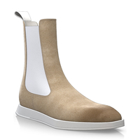 Stiefeletten mit bunter Sohle 14216