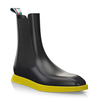 Stiefeletten mit bunter Sohle 14231