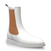 Stiefeletten mit bunter Sohle 14234