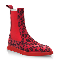 Stiefeletten mit bunter Sohle 16902