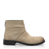 Stiefeletten mit Falten-Optic 5476