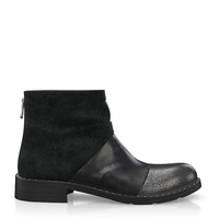 Stiefeletten mit Falten-Optic 5550