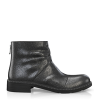 Stiefeletten mit Falten-Optic 5551