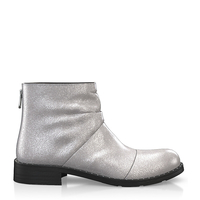 Stiefeletten mit Falten-Optic 5552