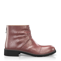 Stiefeletten mit Falten-Optic 5807