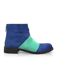Stiefeletten mit Falten-Optic 5810