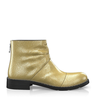 Stiefeletten mit Falten-Optic 5811