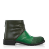 Stiefeletten mit Falten-Optic 7689