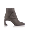 Stiefeletten mit geformtem Absatz Ligia – Dunkelgrün