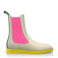 Stiefeletten mit quadratischer Spitze für Frauen 13043