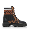 Stiefeletten mit robuster Sohle 10045