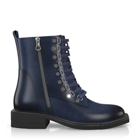 Stiefeletten mit robuster Sohle 10195