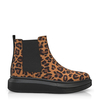 Stiefeletten mit robuster Sohle 10213