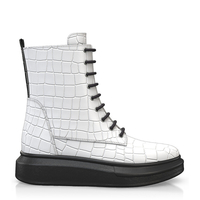 Stiefeletten mit robuster Sohle 10255