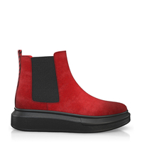 Stiefeletten mit robuster Sohle 10291