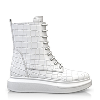 Stiefeletten mit robuster Sohle 10634