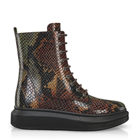 Stiefeletten mit robuster Sohle 10637