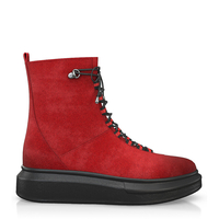 Stiefeletten mit robuster Sohle 10643
