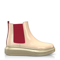 Stiefeletten mit robuster Sohle 10751