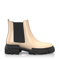 Stiefeletten mit robuster Sohle 10766