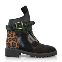 Stiefeletten mit robuster Sohle 11513