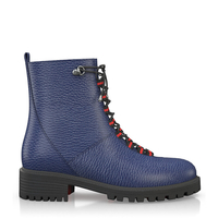 Stiefeletten mit robuster Sohle 11816