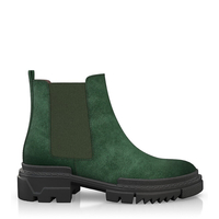 Stiefeletten mit robuster Sohle 12887