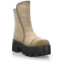 Stiefeletten mit robuster Sohle 8084