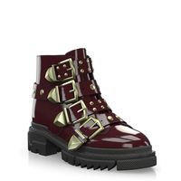 Stiefeletten mit robuster Sohle 8089