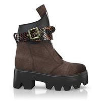 Stiefeletten mit robuster Sohle 8092